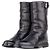 Stivali Biker foderati in pelliccia Gucci by Tom Ford anni 2000 Nero