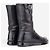 Stivali Biker foderati in pelliccia Gucci by Tom Ford anni 2000 Nero - vista 2