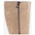 Prada 2000s Knee High Suede Sculptural Heel Boots Beige - view 7