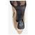 Prada 2000s Knee High Suede Sculptural Heel Boots Beige - view 9