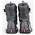 Prada AW99 Square Toe Vibram Combat Boots Grün - Ansicht 6