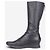 Prada 2000er Knee High Sculptural Platform Wedge Boots Schwarz - Ansicht 3