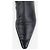 Fendi by Karl Lagerfeld Reitstiefel mit mittlerem Schaft aus den 2000ern Schwarz - Ansicht 6