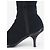 Prada 2000s Knee High Neoprene Kitten Heel Boots Black - view 7