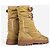 Helmut Lang AW03 Metallic Gold-Colored Bondage Combat Boots Golden - view 3
