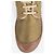 Helmut Lang AW03 Metallic Gold-Colored Bondage Combat Boots Golden - view 7
