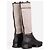 Prada SS99 Knee-High Platform Split Sole Riding Boots Brown - view 2