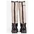 Prada SS99 Knee-High Platform Split Sole Riding Boots Brown - view 6