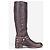 Stivali biker con borchie e imbracatura Miu Miu anni 2000 Marrone - vista 4