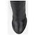 Prada AW14 Knee-High Biker Moto Wedge Boots Schwarz - Ansicht 7