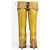 Stivali alti in struzzo con lacci e tacco Dior by Galliano AW00 Giallo - vista 6