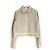 Hermès Mosaique Weave Bomberjacke Beige Hellbraun - Ansicht 3