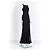 Vestido Max Mara de jersey de viscosa negro con gasa - vista 2