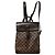 Louis Vuitton Montsouris GM Zaino Damier Ebene Marrone