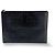 Autre Marque Saint Laurent Classic Monogram Card Holder Crocodile Embossed Leather Black