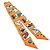 Hermès Hermes TWILLY SCARF Silk Long Orange - vue 3