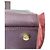 Borsa Tote Giorgio Armani in camoscio bordeaux Rosso Bordò - vista 5