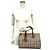 Borsa Burberry Bowling Mini Boston Bag Beige - vista 10