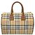 Borsa Burberry Bowling Mini Boston Bag Beige - vista 2