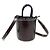 Bolso de hombro bucket Chloé Castaño - vista 3