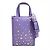 Borsa a tracolla Jimmy Choo Mini N S Tote CZN con borchie di cristallo Porpora