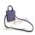 Borsa a tracolla Jimmy Choo Mini N S Tote CZN con borchie di cristallo Porpora - vista 10