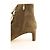 Stivaletti Betty Lk Bennett scamosciati kaki Cachi - vista 4