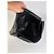 Céline Pouch Vintage Celine in pelle liscia Nero Argento - vista 3