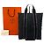 Trim Hermès Sac cabas Vintage Hermes Canvas Gris foncé Sangles rayées Endommagé