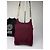 Vintage Gianni Versace strukturierte Satintasche Burgundy Bordeaux - Ansicht 13