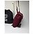 Vintage Gianni Versace strukturierte Satintasche Burgundy Bordeaux - Ansicht 8