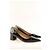 Lk Bennett Tacchi Sloane blu navy - vista 3