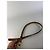 Cintura in pelle Vintage Givenchy Logo Nero Oro - vista 3