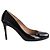 Lk Bennett Stila patent leather heels black