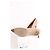 Décolleté Lk Bennett Floret beige in camoscio - vista 6