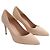 Décolleté Lk Bennett Floret beige in camoscio - vista 3