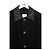 Autre Marque Abrigo Saint Laurent de cuero negro - vista 2