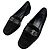 Vintage Loewe Suede Leather Loafers Schwarz EU37.5