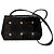 Vintage Givenchy Antigona strukturierte Lederhandtasche mit oberem Griff Schwarz Gold