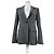 Vintage Burberry Wool Blend Blazer Grey M