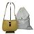 Antigona Vintage Givenchy strukturierte Lederhandtasche mit oberem Griff Cream Yellow Green Beige