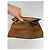 Edge Céline Vintage Celine Macadam Canvas Bifold Wallet Brown Gold - view 6