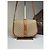 Céline Bolsa Tiracolo com Aba Vintage Celine Macadam Canvas Beige Brown Bege - vista 14