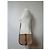 Céline Bolsa Tiracolo com Aba Vintage Celine Macadam Canvas Beige Brown Bege - vista 8