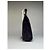 Borsa a mano Vintage Prada in pelle con doppia zip, viola scuro Porpora - vista 6