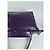 Borsa a mano Vintage Prada in pelle con doppia zip, viola scuro Porpora - vista 9