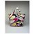 Tote vintage Emilio Pucci in velluto Rosa Giallo Lavanda Turchese - vista 12