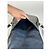 Céline Vintage Celine Monogram Canvas Umhängetasche mit Klappe Navy Beige Marineblau - Ansicht 3