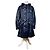 Impermeabile lungo vintage Courreges da uomo, Navy L Blu navy