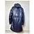 Impermeabile lungo vintage Courreges da uomo, Navy L Blu navy - vista 14